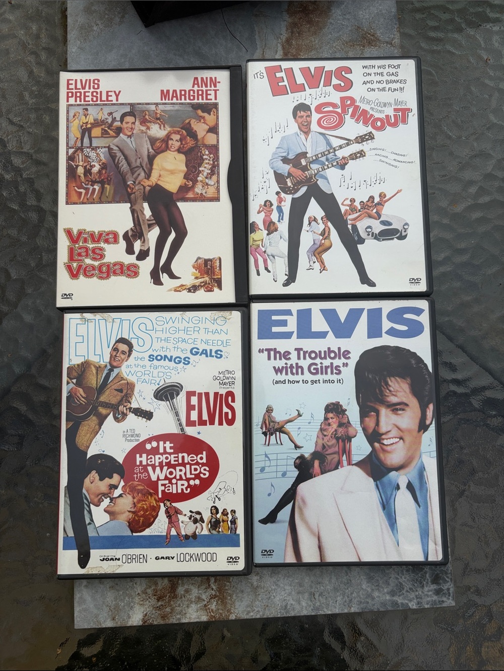 Elvis Presley DVD Movie Box Set - White Cover Collection
